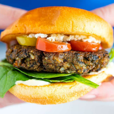 veggie burger