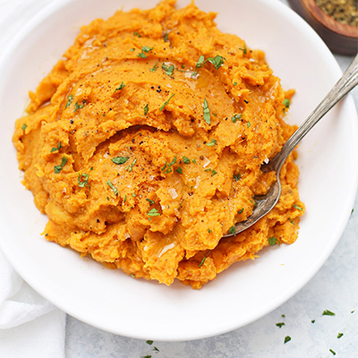 chipotle mashed sweet potatoes