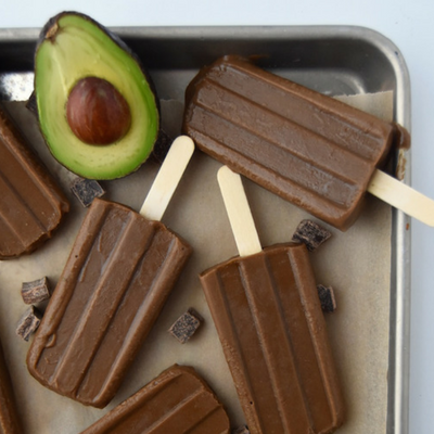 Avocado Fudge Pops