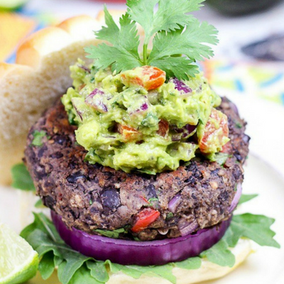 Southwest Black Bean Burger