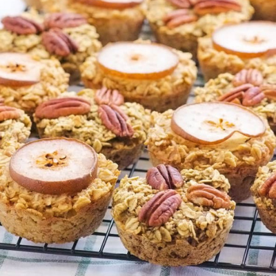 healthy oatmeal muffins