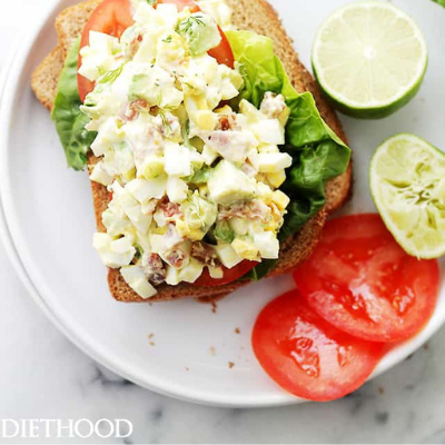 avocado egg salad